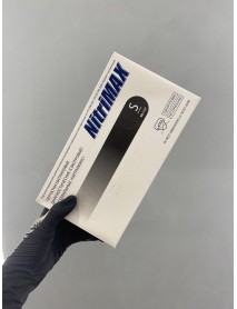 Перчатки нитриловые, черные, Nitrimax СТАНДАРТ 3,5гр 50пар (арт.786)