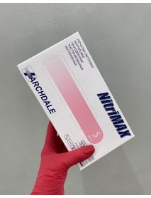Перчатки нитриловые, розовые, Nitrimax 50пар